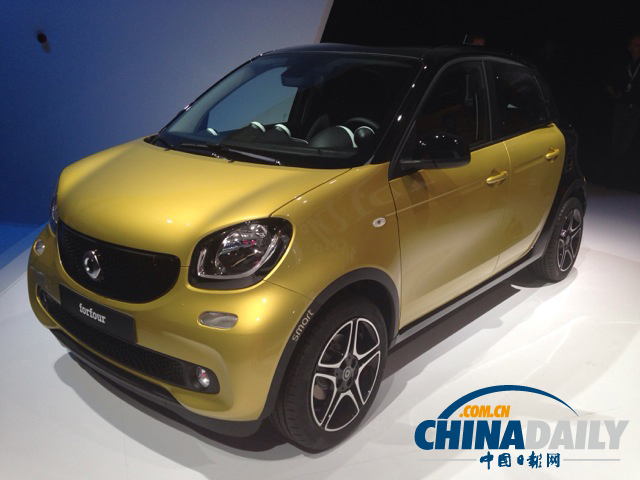 德國正式發(fā)布smart兩新車型 明年進入中國市場