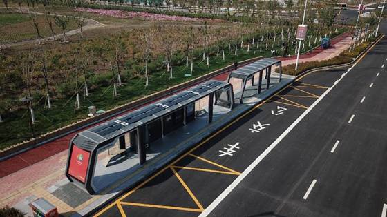 天津這個公交車站，背后的頂尖技術(shù)讓中國領(lǐng)先世界十年