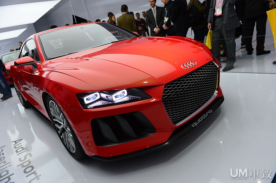實(shí)拍奧迪Sport Quattro Laserlight概念車